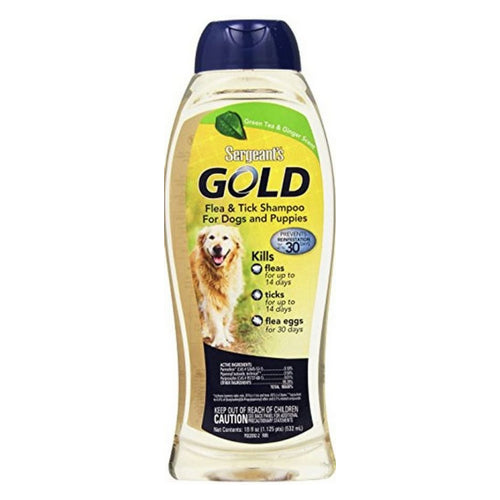 Sergeants Gold Flea and Tick Shampoo for Dogs and Puppies 18 oz by Sergeants on Sale