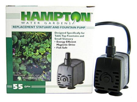 Hampton Water Gardens Replacement Statuary & Fountain Pump 55 GPH with 6  Power Cord by Hampton Water Gardens Online Hot Sale